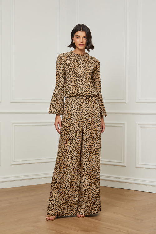 Detalhe da estampa onça liberty — Animale